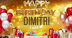 Dimitri - Happy Birthday Dimitri