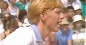 Boris Becker vs Henri Leconte - Wimbledon 1985 VF