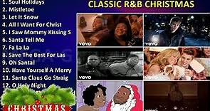 Classic R&B Christmas Songs ~ Popular Christmas Songs