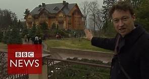 Revealed: Yanukovych's luxurious country estate - Ukraine Crisis - BBC News