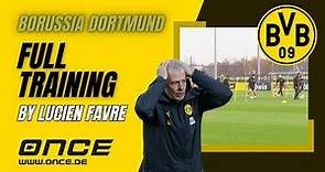 Borussia Dortmund - full training by Lucien Favre