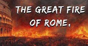 The Great Fire Of Rome - What happened in the Great Fire of Rome? #history