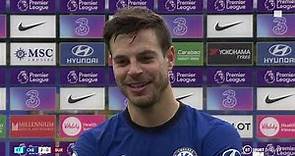 "We have to keep the competition, it's healthy" César Azpilicueta speaks after goal in Burnley win