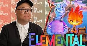 ELEMENTAL director Peter Sohn on the film's evolution from superhero story to something personal