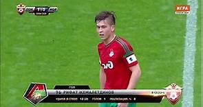 Rifat Zhemaletdinov's goal. Lokomotiv vs FC Mordovia | RPL 2015/16