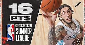 LiAngelo Ball Hornets NBA DEBUT 🔥 16 PTS Full Highlights vs Trail Blazers | 2021 Summer League