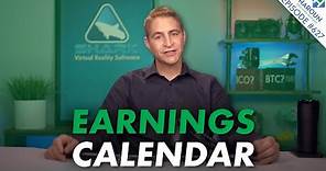Earnings Calendar Explained - Investing