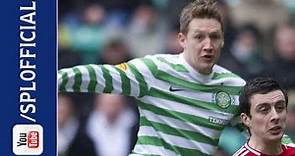 Kris Commons Scores Straight From Kick Off, Celtic 4-3 Aberdeen, 16/03/2013