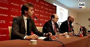 Presentación de Lopetegui como nuevo entrenador del Sevilla FC