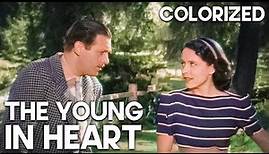 The Young in Heart | COLORIZED | Janet Gaynor | Classic Drama Film