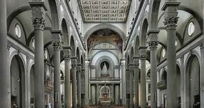 Basílica de San Lorenzo de Florencia, de Brunelleschi.