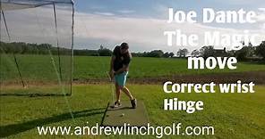 Joe Dante the Magic move, All great golfers do it. Better golf fast