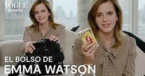 ¿Qué hay en el bolso Prada de Emma Watson? | VOGUE España