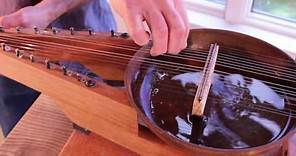 Bowed Water Psaltery — a musical instrument by Bart Hopkin