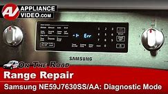 Samsung Range / Oven - Diagnostic Mode and Error codes