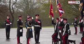 Carlos III cumplió con una cita militar en la Academia Sandhurst, ligada a sus dos hijos | ¡HOLA! TV
