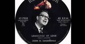 John D. Loudermilk - Language of Love (1961)