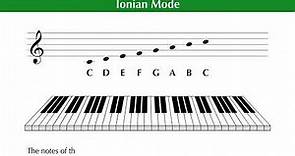 What is the Ionian Mode?? (1 of 7) | Music Theory Tutorial