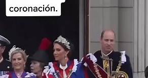 Qué tal el príncipe Jorge de Gales animando la coronación. #coronacion #principe #rey #reycarlos #principeJorge #princegeorge