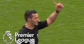 Jordan Ayew sent off for second yellow card against Liverpool | Premier League | NBC Sports