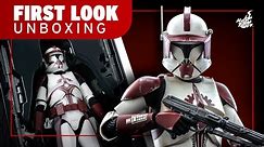 Hot Toys Clone Commander Fox Figure Unboxing | First Look