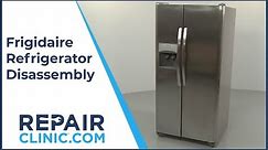 Frigidaire Refrigerator Disassembly (FFSS2315TS0) – Repair Help