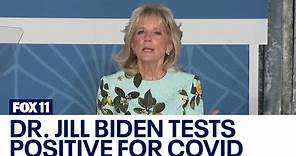 Dr. Jill Biden tests positive for COVID