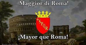 Giacomo Puccini - Inno a Roma | Testo italiano/español