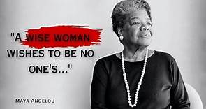 Embracing Maya Angelou's Life Lessons for Personal Growth | "Making a Life, Not Just a Living"