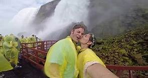 Wow! Watch Couple Elope Under Niagara Falls With GoPro-Wearing Reverend