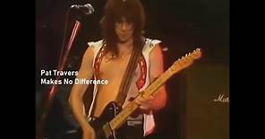 Pat Travers ~ Makes No Difference ~ 1976 ~ Live Video, At Rockpalast