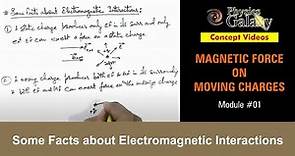 Class 12 Physics | Electromagnetic Force | #1 Some Facts about Electromagnetic Interactions