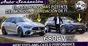 Presentación Mercedes Amg C63 S e-performance 4matic+ 2023 . El Clase C que estabamos esperando.
