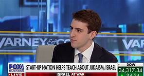 Adam Shapiro discusses Start-Up Nation Mentorship's efforts to connect students with tech leaders | Fox Business Video
