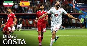 Diego COSTA Goal - IR Iran v Spain - MATCH 20
