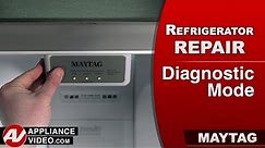 Maytag Refrigerator - Diagnostic & Troubleshooting mode - Error codes
