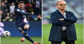 Look at How Luis Campos Celebrated Messi free kick Goal with anger Differ Mbappe's Crazy Celebration