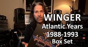 Kip Winger unboxing WINGER: Atlantic Years 1988-1993 box set