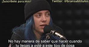 Entrevista a Billie Eilish - Sobre el Éxito, la Fama y las Redes Sociales - (Subtitulado en Español)