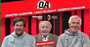 Donadoni e Albertini parte II: "Così il nostro Milan ha conquistato il mondo"❤️🖤