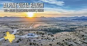 Alpine Vista Ranch | 103± Acres for sale in Brewster County, Texas