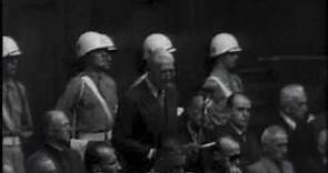 Nuremberg Trial Day 216 (1946) Franz von Papen Final Statement