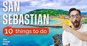 TOP 10 Things to do in San Sebastian, Spain 2023!