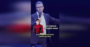 Tom Holland's dad admits Spider-Man actor is his favourite child in hilarious stand-up routine