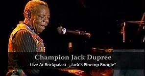 Champion Jack Dupree - Live At Rockpalast - Jack's Pinetop Boogie (Live Video)