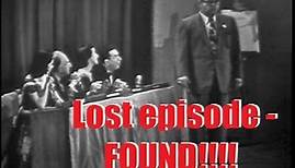 What's My Line? - LOST EPISODE!!! Kathleen Winsor, mystery guest (Oct 1, 1950)