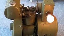 Vintage Briggs And Stratton Engine Identification of WWII Generator - Still Burning Bright!