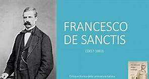 🎨📖📜🏺 GRANDI PERSONAGGI DELLA STORIA UMANISTICA - FRANCESCO DE SANCTIS (1817-1883) 🎨📖📜🏺