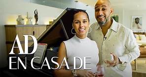 Conoce la mansión de Alicia Keys donde toca el piano | En casa de | AD México y Latinoamérica