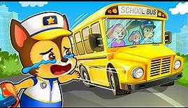 Wheels on the Bus Go Round and Round Kids Songs & Nursery Rhymes | Song for Children | Kids TV